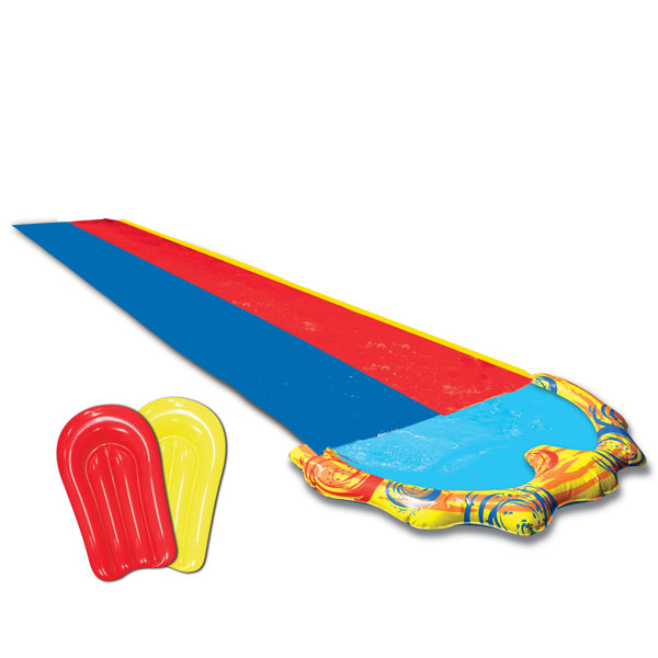 Banzai 58' x '16 Inflatable Water Slide Wayfair